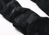 5A Stretch Denim Flare Jeans Fashion Men's Pants Black