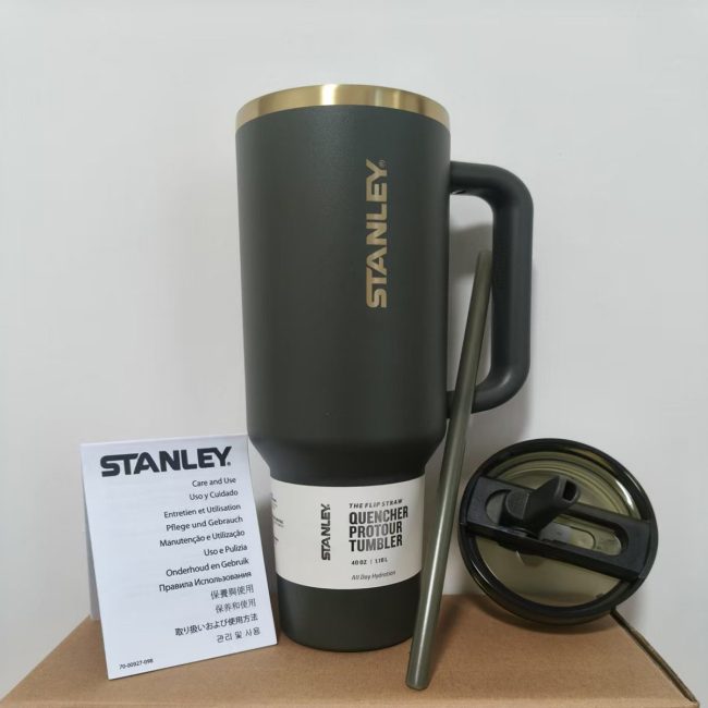 5A Flowstate Quencher H2.0 ProTour 40oz Tumbler Olive Green