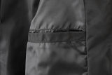 5A Men's Windbreaker Hooded Jacket Black