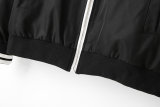 5A Men's Stand Collar Jacket Black