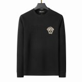 5A Men's Thickened Blend Knitwear Pullover Sweater