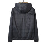 5A Men's Windbreaker Hooded Jacket Black