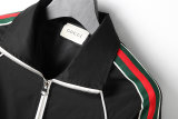 5A Men's Stand Collar Jacket Black