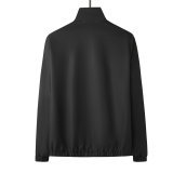 5A Men's Stand Collar Jacket Black