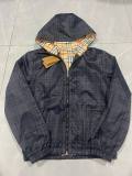 5A Men's Windbreaker Hooded Jacket Black