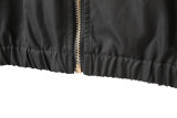 5A Men's Windbreaker Hooded Jacket Black