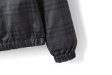 5A Men's Windbreaker Hooded Jacket Black
