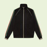 5A Men's Stand Collar Jacket Black