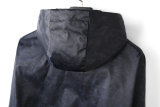 5A Men's Windbreaker Hooded Jacket Black