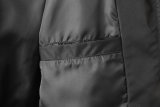 5A Men's Windbreaker Hooded Jacket Black