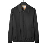 5A Men's Stand Collar Jacket Black