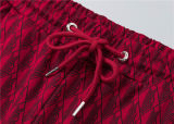 5A Men Breathable Cotton Sports Set Stand Collar Jacket Pant Suit