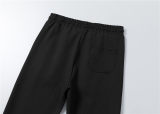 5A Men Breathable Cotton Sports Set Lapel Jacket Pant Suit
