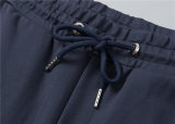 5A Men Breathable Cotton Sports Set Stand Collar Jacket Pant Suit