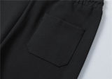 5A Men Breathable Cotton Sports Set Stand Collar Jacket Pant Suit