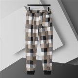 5A Men Breathable Cotton Sports Set Hooded Jacket Pant Suit