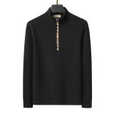 5A Men's Thickened Blend Knitwear Pullover Sweater