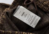 5A Men Breathable Cotton Sports Set Hooded Jacket Pant Suit