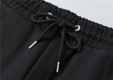 5A Men Breathable Cotton Sports Set Stand Collar Jacket Pant Suit