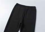 5A Men Breathable Cotton Sports Set Stand Collar Jacket Pant Suit