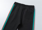 5A Men Breathable Cotton Sports Set Stand Collar Jacket Pant Suit