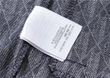 5A Men Breathable Cotton Sports Set Stand Collar Jacket Pant Suit