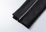 5A Men Breathable Cotton Sports Set Stand Collar Jacket Pant Suit