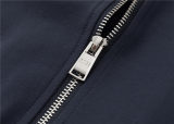 5A Men Breathable Cotton Sports Set Stand Collar Jacket Pant Suit