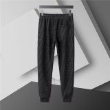 5A Men Breathable Cotton Sports Set Hooded Jacket Pant Suit