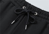 5A Men Breathable Cotton Sports Set Stand Collar Jacket Pant Suit