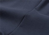 5A Men Breathable Cotton Sports Set Stand Collar Jacket Pant Suit