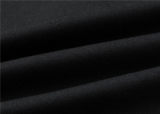 5A Men Breathable Cotton Sports Set Stand Collar Jacket Pant Suit