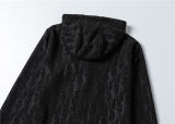 5A Men Breathable Cotton Sports Set Hooded Jacket Pant Suit