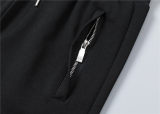 5A Men Breathable Cotton Sports Set Hooded Jacket Pant Suit