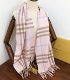 5A Women's Winter Classic Plaid Tassel Scarf