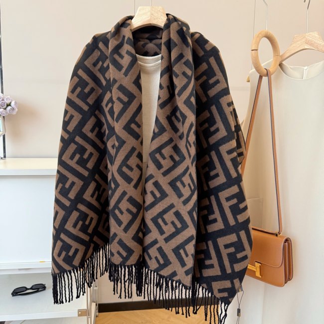 5A Women's Winter Tassel Scarf