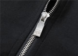 5A Men Breathable Cotton Sports Set Hooded Jacket Pant Suit