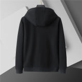 5A Men Breathable Cotton Sports Set Hooded Jacket Pant Suit