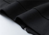 5A Men Breathable Cotton Sports Set Hooded Jacket Pant Suit