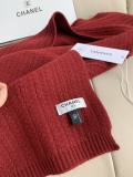 5A Women's Winter Knitted Scarf Red