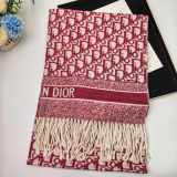 5A Women's Winter Classic Tassel Scarf Red