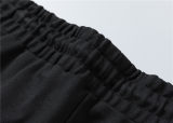 5A Men Breathable Cotton Sports Set Stand Collar Jacket Pant Suit