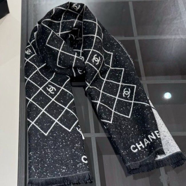 5A Women's Winter Scarf Black
