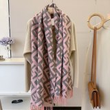 5A Women's Winter Tassel Scarf