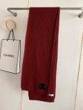 5A Women's Winter Knitted Scarf Red