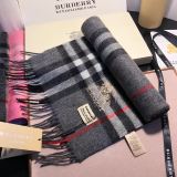 5A Unisex Winter Classic Plaid Tassel Scarf