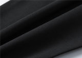 5A Men Breathable Cotton Sports Set Lapel Jacket Pant Suit