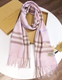 5A Women's Winter Classic Plaid Tassel Scarf