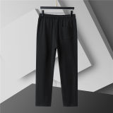 5A Men Breathable Cotton Sports Set Lapel Jacket Pant Suit