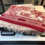 5A Women's Winter Tassel Scarf Red